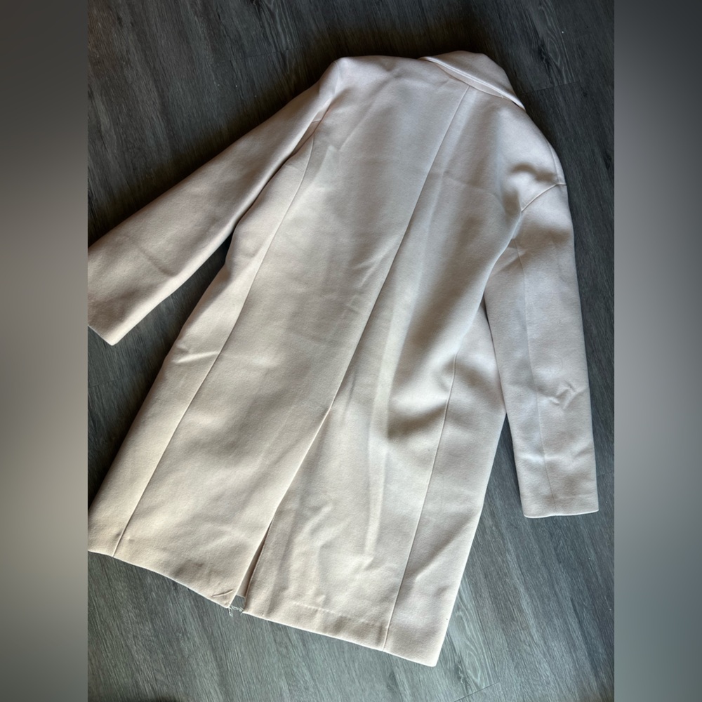 Mango Cream Women's Coat - Picture 4 of 4